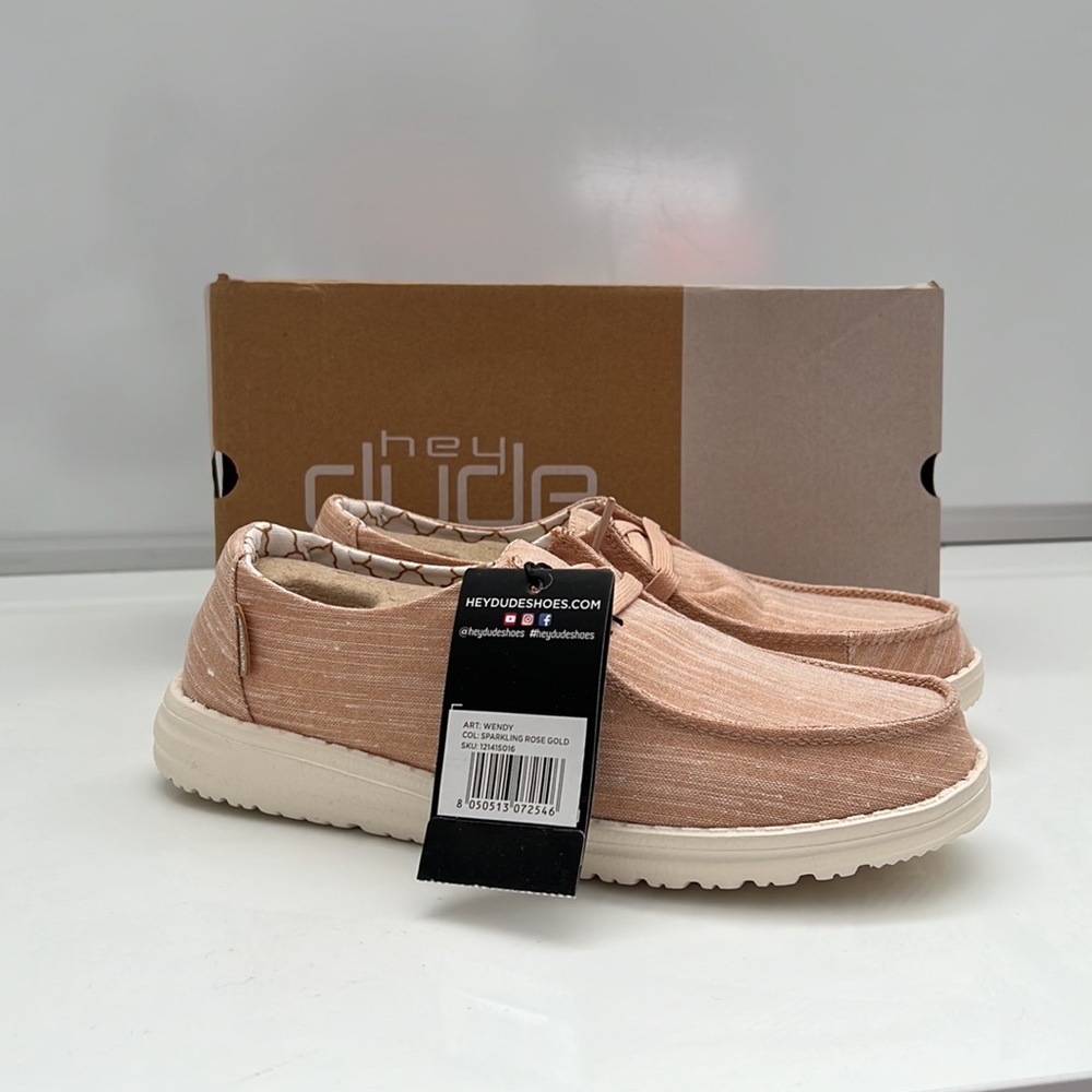 Hey Dude Womens Wendy Sparkling Rose - Picture 3 of 5